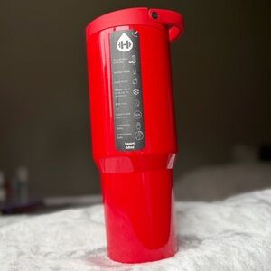 HydroJug HOLLY 40 OZ Sport Traveler Red Shine Glitter Christmas Limited Edition